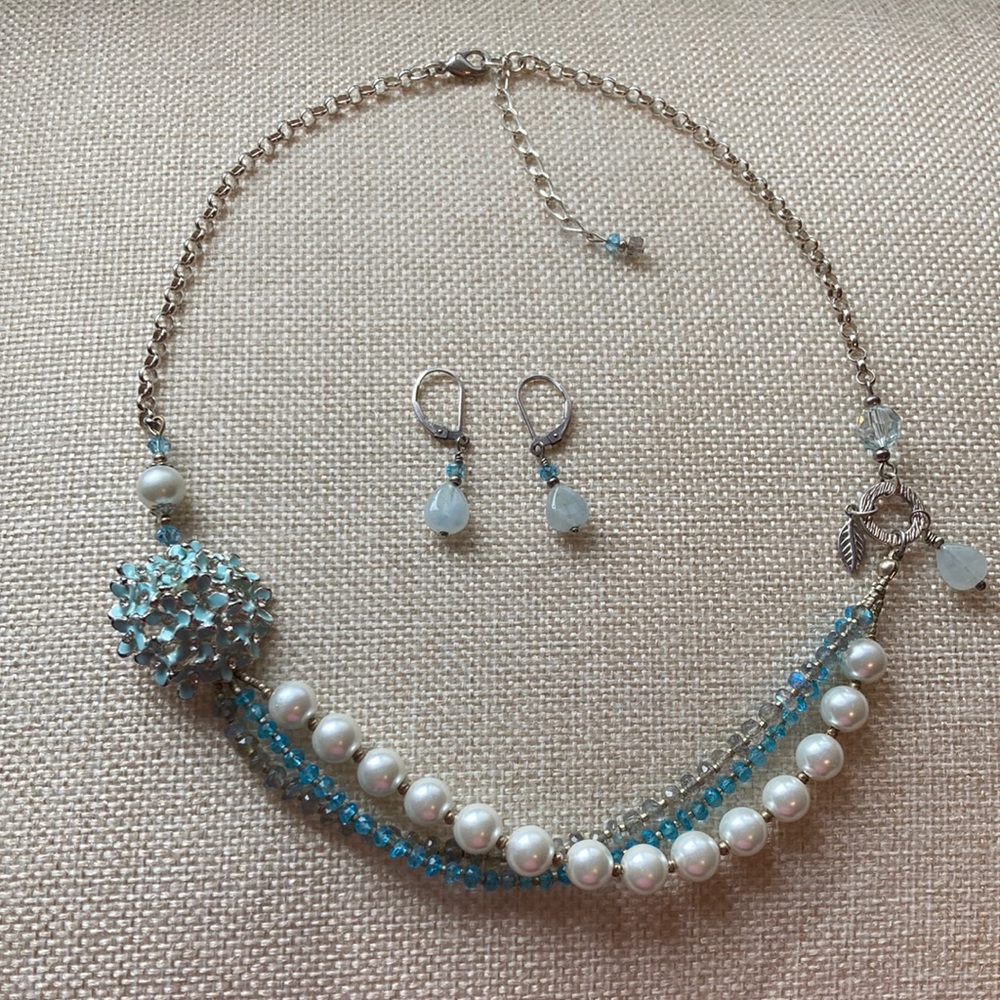 Unique necklace made by a local craftsman.